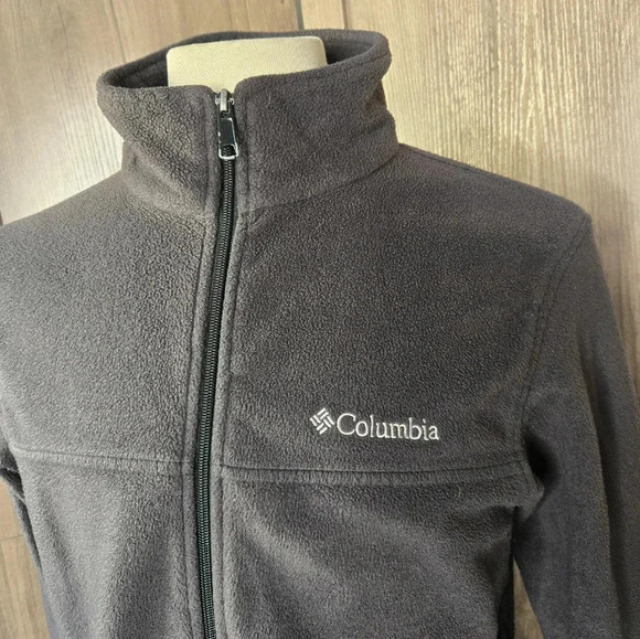 Columbia mens black zip Sweater - Picture 5 of 12